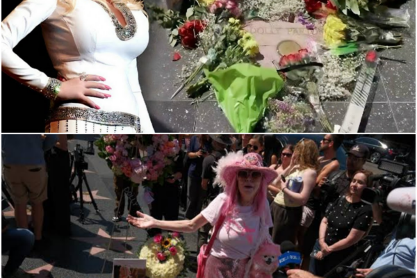 Fans Honor Dolly Parton With Flowers & Candles