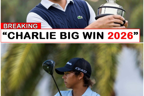 Golf History Made: Charlie Woods’ Wild 2026 Comeback