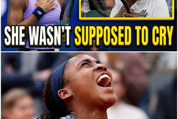 Fans In TEARS As Coco Gauff Gifts Her Racquet To 80-Year-Old Superfan!