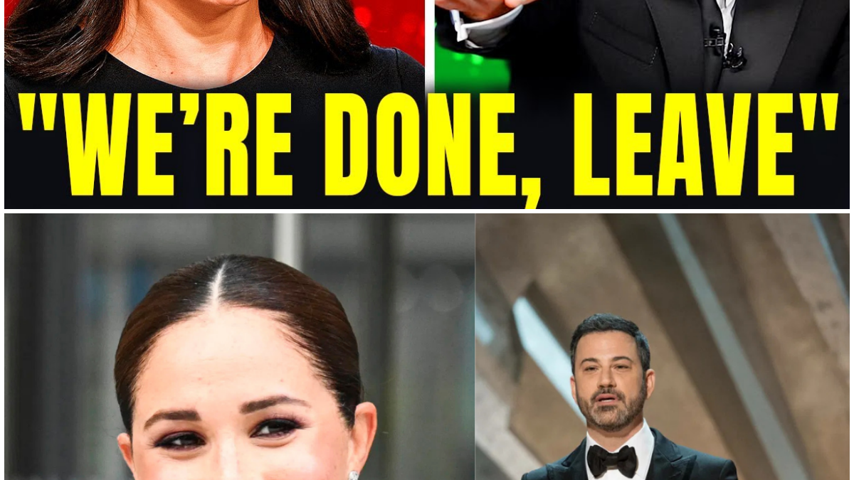 Meghan Markle Kicked Off Jimmy Kimmel’s Show After Heated Clash