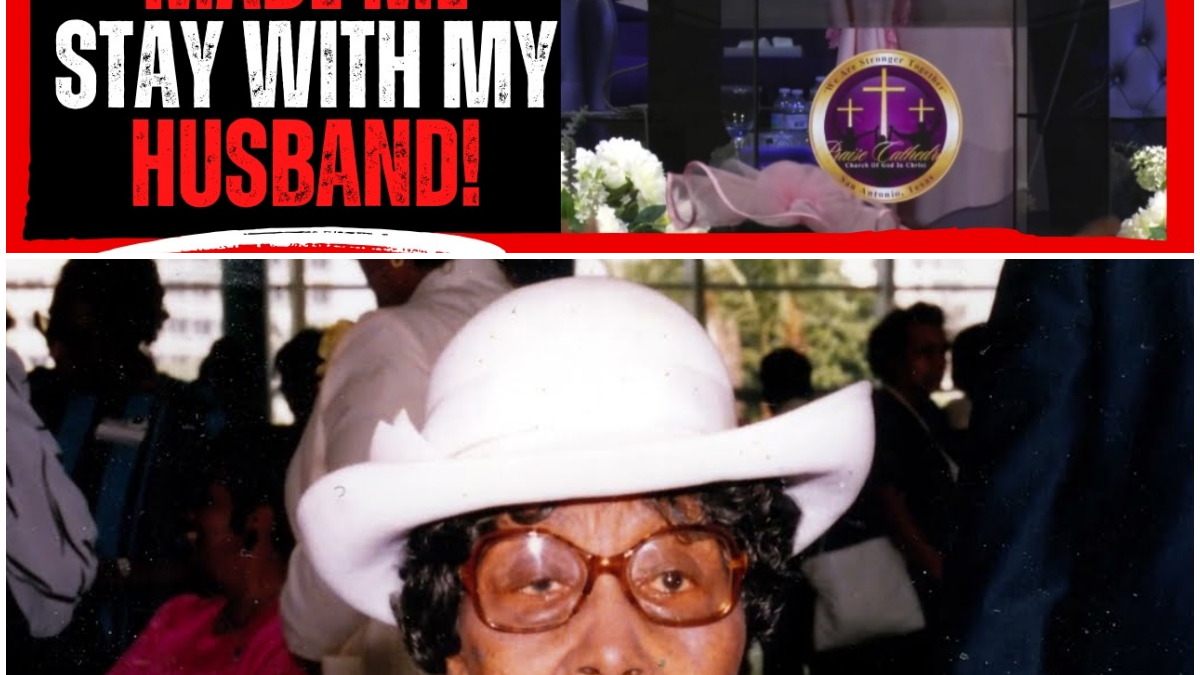 COGIC Mother says Old Mothers Made Me Stay With My Husband!