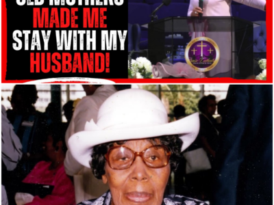 COGIC Mother says Old Mothers Made Me Stay With My Husband!