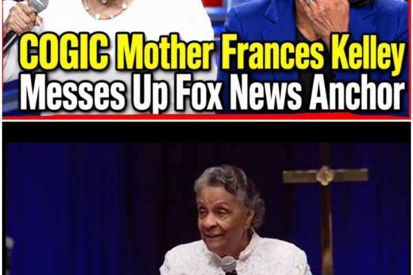 COGIC Mother Frances Kelley Messes Up Fox News Anchor