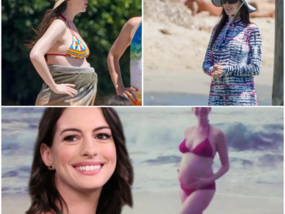 Pregnant Anne Hathaway Shuts Down Claims That Her Baby Bump Is Fake