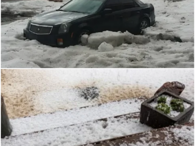 Colorado Hit by Stunning Hailstorm as Huge Chunks of Ice Bury Streets