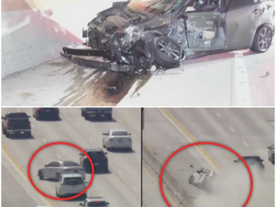 Tragic Chain Reaction: How a Runaway Tire Led to a Fatal Motorcycle Crash on the 405 Freeway
