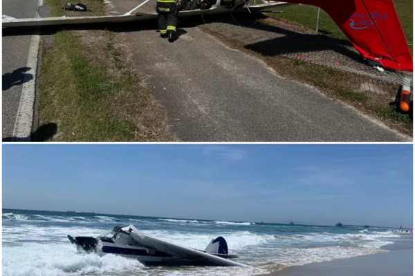 Small Plane Crashes Off Coast of New Smyrna Beach