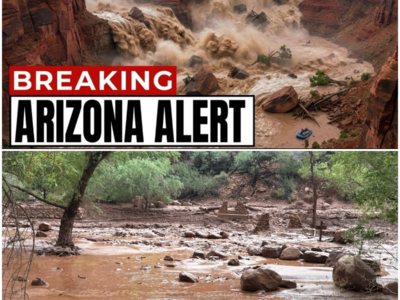 Shocking Images Of Grand Canyon HISTORICAL Deadly Flood – 20+ Missing, 15ft Wall Of Water