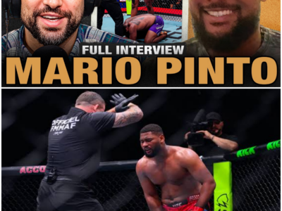 Mario Pinto Describes Battling Imposter Syndrome, UFC Winning Streak, Working in a Homeless Shelter