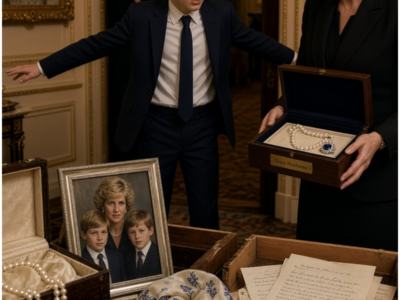 1 MIN AGO: Prince George BLOCKS Camilla’s Aide From Removing Diana’s Heirlooms From The Palace