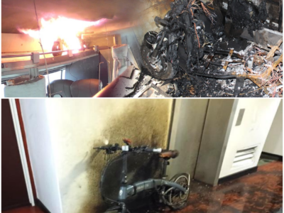 E-Bike Fire on a Train: New Data Shows How Little Time You Have