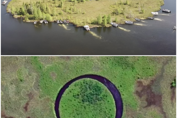 Boaters Warned to Avoid Mysterious Floating Island in Williston Lake