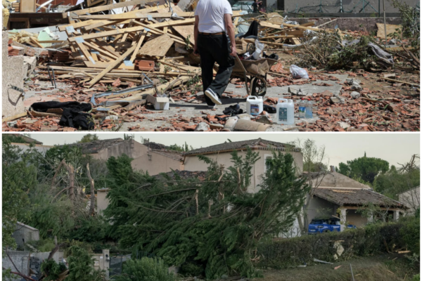 Terrifying Moment: Tornado Devastates Village in Southern France