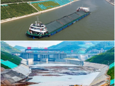 China’s Major River-to-Sea Canal Opens to Navigation