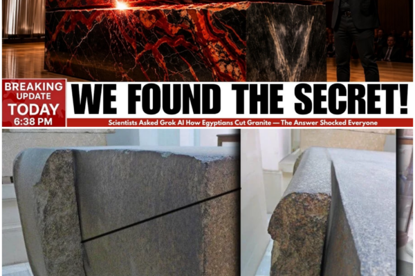 How Ancient Egyptians Mastered Granite Cutting: Insights from Grok AI