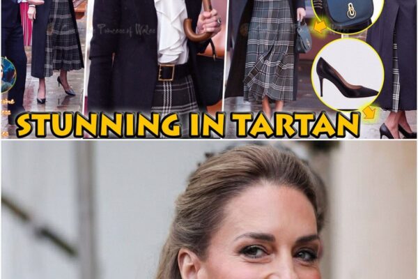 Princess Catherine DAZZLED in Tartan Skirt During Surprise Belfast Visit with Prince William