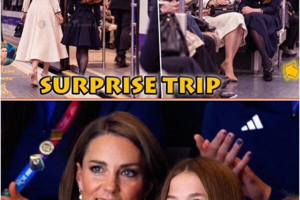 Catherine and Charlotte SPOTTED on the London Underground in Rare Outing That Fans Frenzy