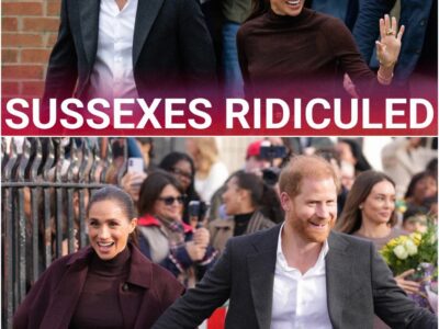 ‘Fake’: Harry and Meghan brutally mocked following first UK public engagement