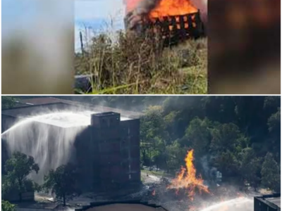 Developing: Fire Breaks Out at Kentucky Bourbon Distillery
