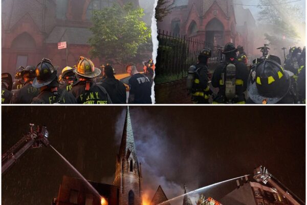NYC Firefighters Save Iconic ‘Godfather’ Church from Wind-Fueled Inferno